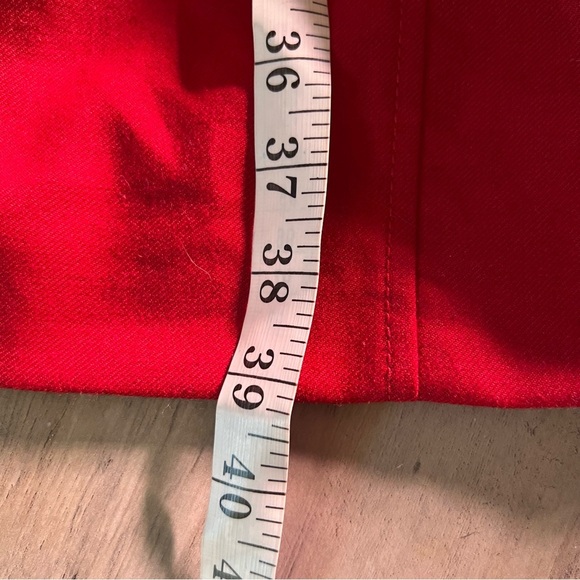 Brooks Brothers Women's Red Wool Blend Stretch Sheath Dress Size 12 Office Work - Picture 11 of 12
